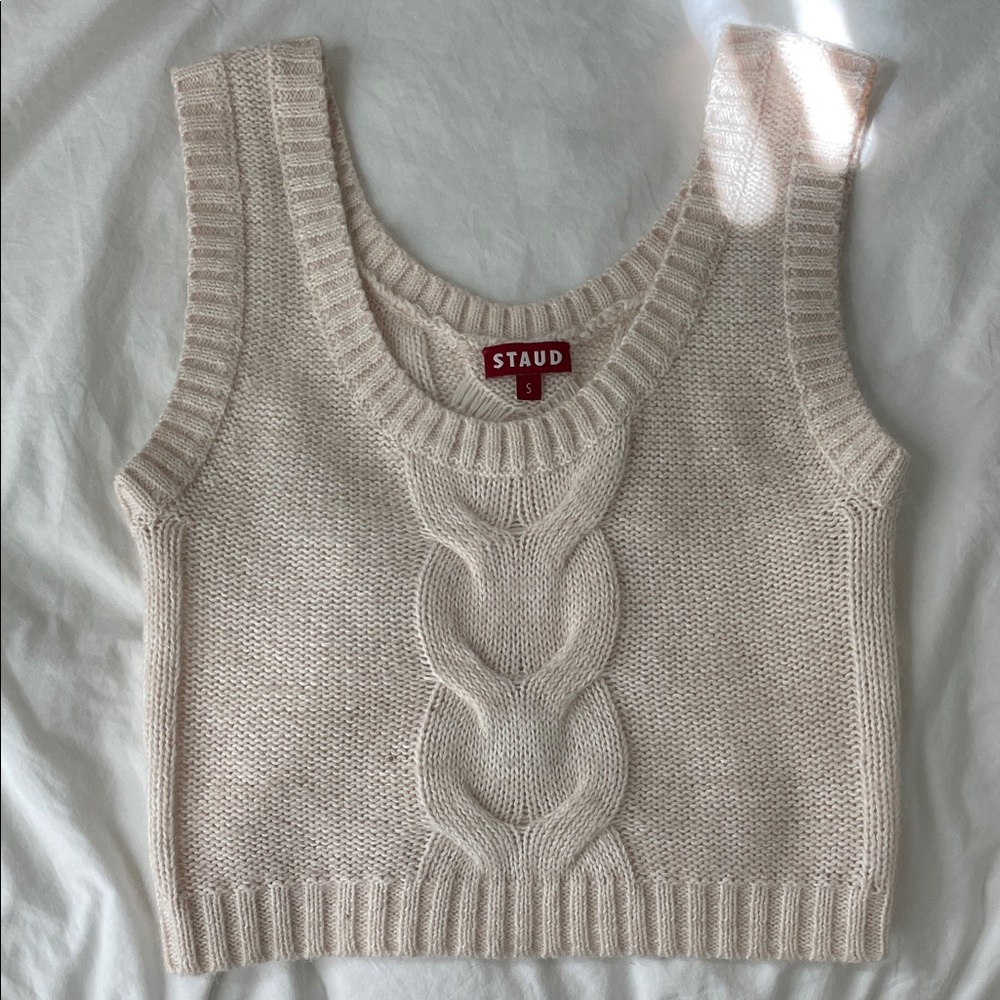 Staud knit tank size small